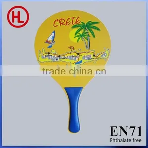 Custom Hot Sale High QUALITY Promotionooden Beach Tennis Racket /beach Paddle Racketswith Beach Ball Wholesaleal Outdoor Game W thumbnail-2