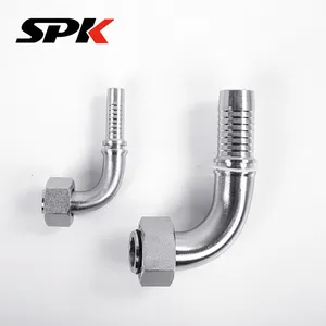 Hydraulic Hose Fitting Triple Set, Crimped Rubber Hose Fitting, Yonghua 20591 High-Pressure Hydraulic Tube Crimping Triple Set thumbnail-3