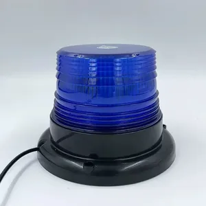 Universal 12V 24V Car Truck Roof Top Warning Light Emergency LED Strobe Light Flashing Beacon With Magnetic Base thumbnail-3