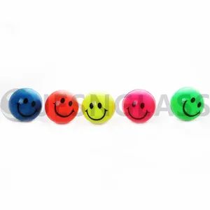 Factory Wholesale Various Design High Bouncy Ball Smile Bouncy Toy Rubber Balls thumbnail-4
