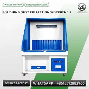 Downdraft Grinding Table Dust Extraction Workbench for Polishing Grinding Welding Fume thumbnail-2