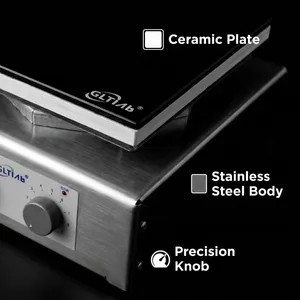 GLTLab Analog Heating Magnetic Stirrer thumbnail-3