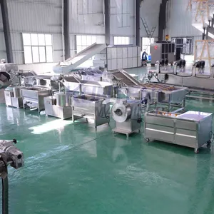 High Efficiency French Fries Frying Equipment Complete Okra Fish Frying Packaging Production Line EPC thumbnail-5
