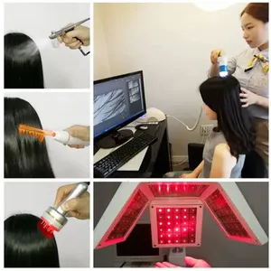 650nm 5mW 48-Diode Laser Cap for Scalp Treatment Hair Growth With 20-Min Auto Shutdown and USB Recharge thumbnail-3