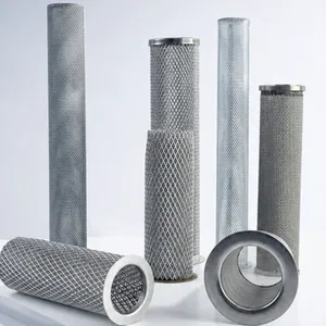 304 Stainless Steel Filter Cartridge, 20 Micron, 10-inch, 222 O-Ring, 150 PSI, Standard Compliant thumbnail-3