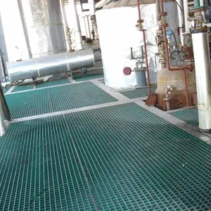Fiberglass Reinforced Plastic Grille, Trench Grid Plate, Anti-slip Cover Plate for Sewage Tank, Tree Pool Grate, Manure Leakage Plate for Breeding, Yutai thumbnail-4