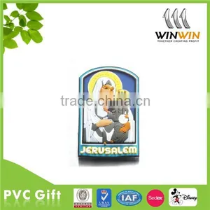 Jerusalem High Quality 3D Soft PVC Fridge Magnet for Souvenir thumbnail-1