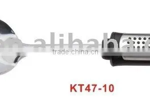 Stainless Steel Slotted Spoon KT47-10 thumbnail-1