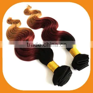 High Quality Ombre Hair Weaves Color 1B# -33#-27# thumbnail-1