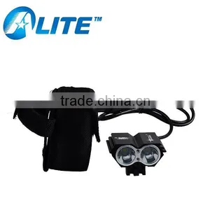 Classical Aluminum Highpower 2200 Lumen Rechargeable Bike Light thumbnail-1