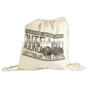 2013 High Quality Backpack Cotton Drawstring Bag thumbnail-1