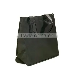 Cheap Black Foldable Non-woven Shopping Bag thumbnail-1