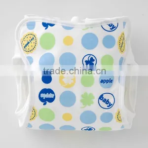Made in Japan Products High Quality New Design Baby Diaper Cute Polka Dot and Star Pattern Cloth Diaper Cover for Boys thumbnail-5