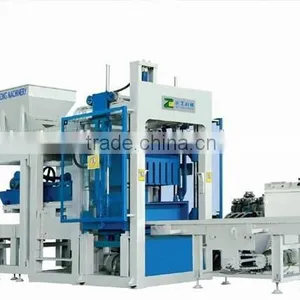 QT4-15 Automatic Concrete Brick Making Machine thumbnail-1