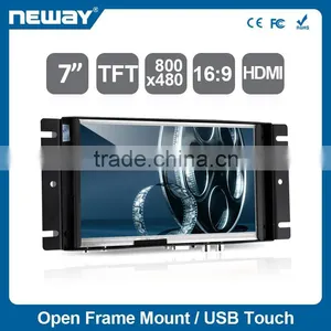 7 Inch 4 Wires Open Frame Lcd Monitor thumbnail-1
