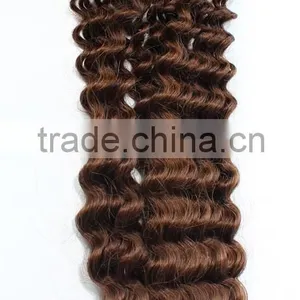 DEEP CURL 5a Top Grade Real Virgin Peruvian Hair for Trade Show thumbnail-6