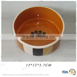 High Quality Factory Selling Cheap Cute Ceramic Pet Bowl thumbnail-2