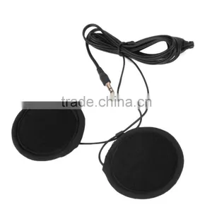3.5mm Motorbike Motorcycle Helmet Stereo Speakers Headphones Volume Control Earphone for MP3 GPS Phone Music thumbnail-6