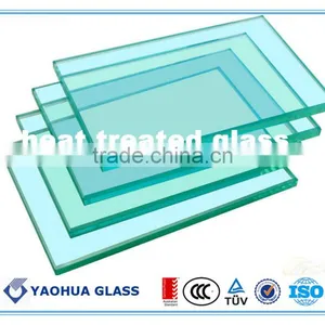 3-19mm Building Construction Glass Panel Heat Strengthened Glass thumbnail-1