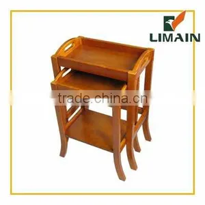 Wooden Nesting Table thumbnail-1