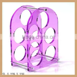 Fashion Design Acrylic Wine Display Rack for Wine thumbnail-4