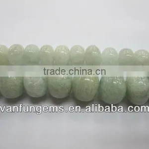 Loose Gemstone Rondell Bead Blue Natural Aquamarine thumbnail-1