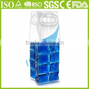 Freezable Gel Wine Bottle Cooler Freezer Pack Bag thumbnail-5