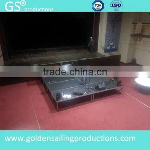 Professional Performance Event Stage , Aluminum Adjustable Stage for Show thumbnail-1