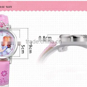 Pretty Cartoon Series Kids Watch Cheap Wholesale Fairy Tales Roles Watch for Children thumbnail-4