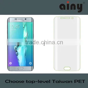 Newest! Factory Price Hot Bending Screen Protector for Mobile Phone/film for Samsung S6 Edge Plus thumbnail-1