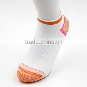 High Quality Non Slip Women White Ankle Socks thumbnail-4