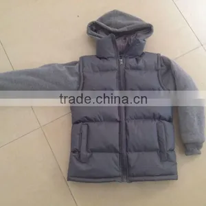 2012 New Boys Fashion PVC Coated Waterproof Snowker Winter Jackets With Hoody thumbnail-1