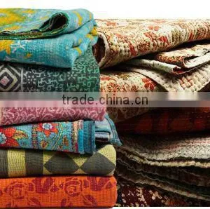 Wholesale Kantha Quilt, Handmade Vintage Kantha Quilts, Indian Vintage Kantha Quilts thumbnail-1