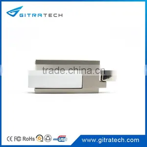 Engraved Logo Metal Pen Drive Gifts thumbnail-3