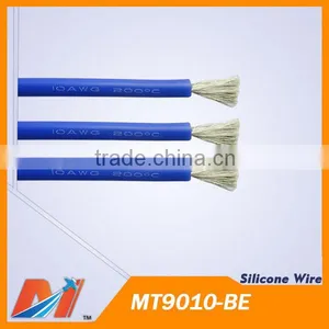 Maytech Insulated Power Silicon Wire 10awg High Flexible Silicone Cable BLUE Color thumbnail-1