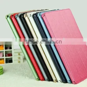 2013 Newest Silk Print Luxury Leather Fancy Cases for Cell Phone for Ipad 5 "11" thumbnail-1