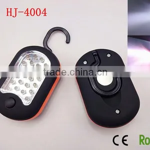 HJ-4004 24+3 LED Plastic Hook Light Flashlight /27 LED ABS Work Light Hanging Lamp thumbnail-1