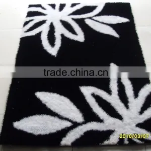 Polyester Shaggy Carpets Tile , Flooring Mat /rug thumbnail-3