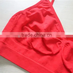 Factory Price Seamless Girls Kids Pajamas Crop Top Bra Underwear thumbnail-3