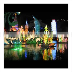 Outdoor Amusement Park Lantern Lighting thumbnail-1