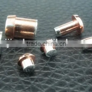 Maufature Electrical Copper Contact Tungsten Rivets Approved Rohs thumbnail-3