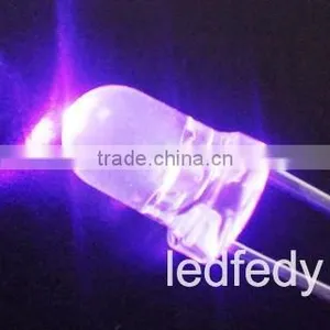 3mm Round Led Diode Purple UV Pink thumbnail-1