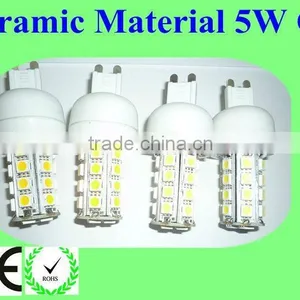 380lm Factory Price Ceramic With High Quality CCD 3years Warranty g9 5w thumbnail-1