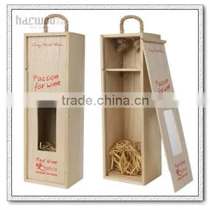 Lacquer Wood Wine Bottle Box for Single thumbnail-6