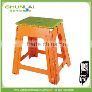 New Design Cheap Plastic Folding Single Step Stool thumbnail-1