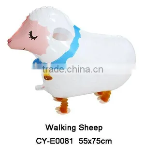 New Set of Sheep Walking Pet Balloons Party Helium Balloons thumbnail-1