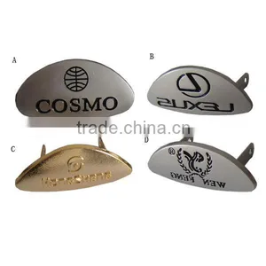 High Quality Brand Carved Metal Logo Label for Luggage/bag thumbnail-1