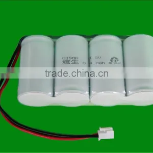 NiCd D 4.8v 4ah +70degree High Temperature Rechargeable Batteries thumbnail-1
