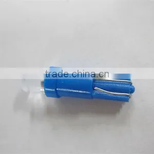 T5 1 LED FLAT Blue Automobile Bulbs Auto Lighting System LED Light LED Lamp thumbnail-3