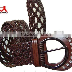 Fashion 2012 Woman's Braided Leather Belts thumbnail-1
